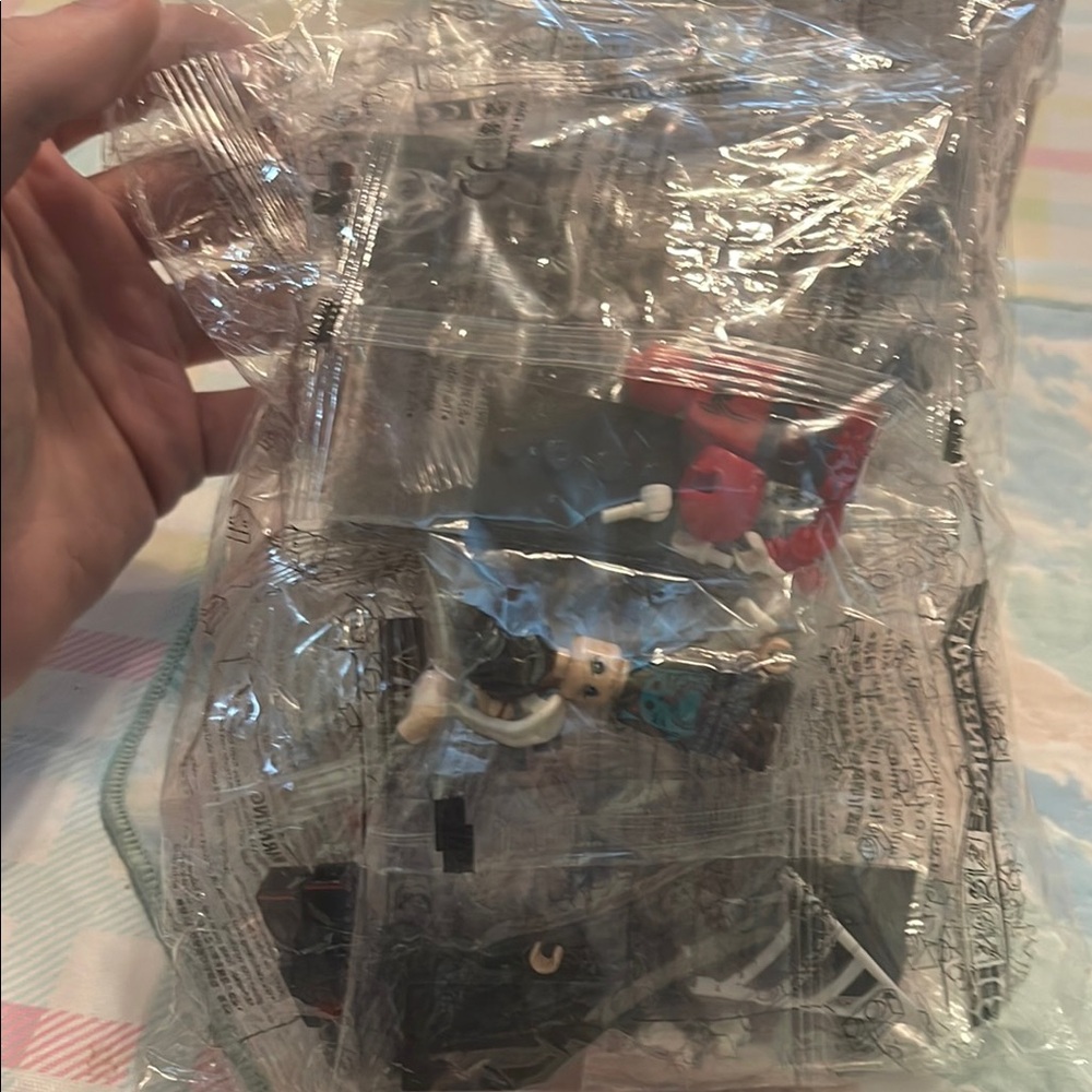16 pack Minifigure Collection with Multi-Color Accents